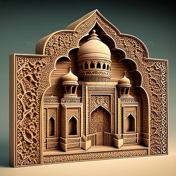 3D model Haroonabad in Pakistan (STL)